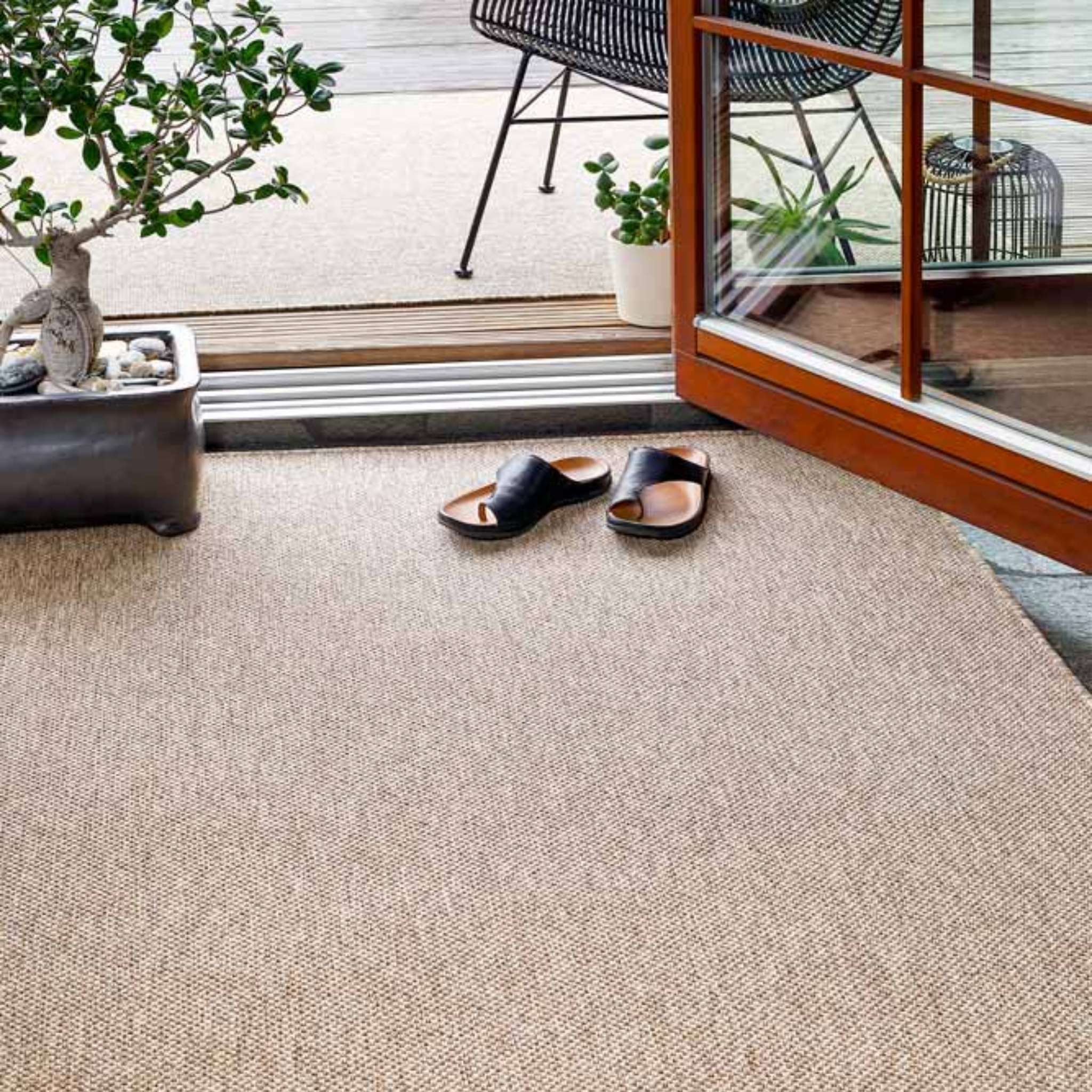 Narma VAGABOND Flatweave rug, Custom Size - beige