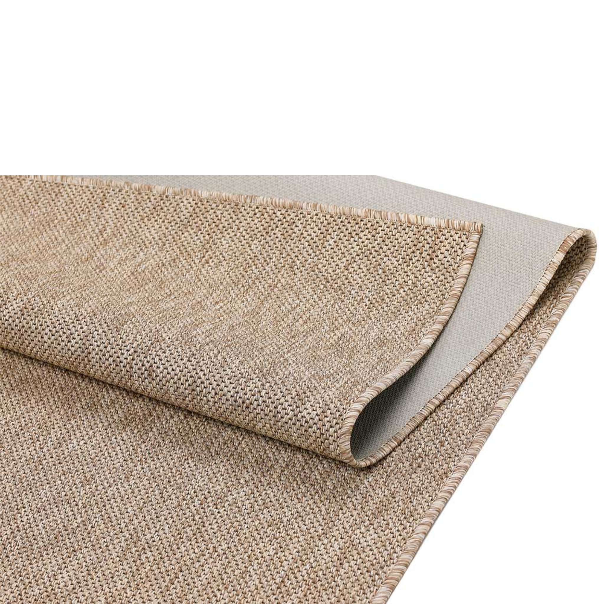 Narma VAGABOND sileäksi kudottu matto, omalla mitalla - beige