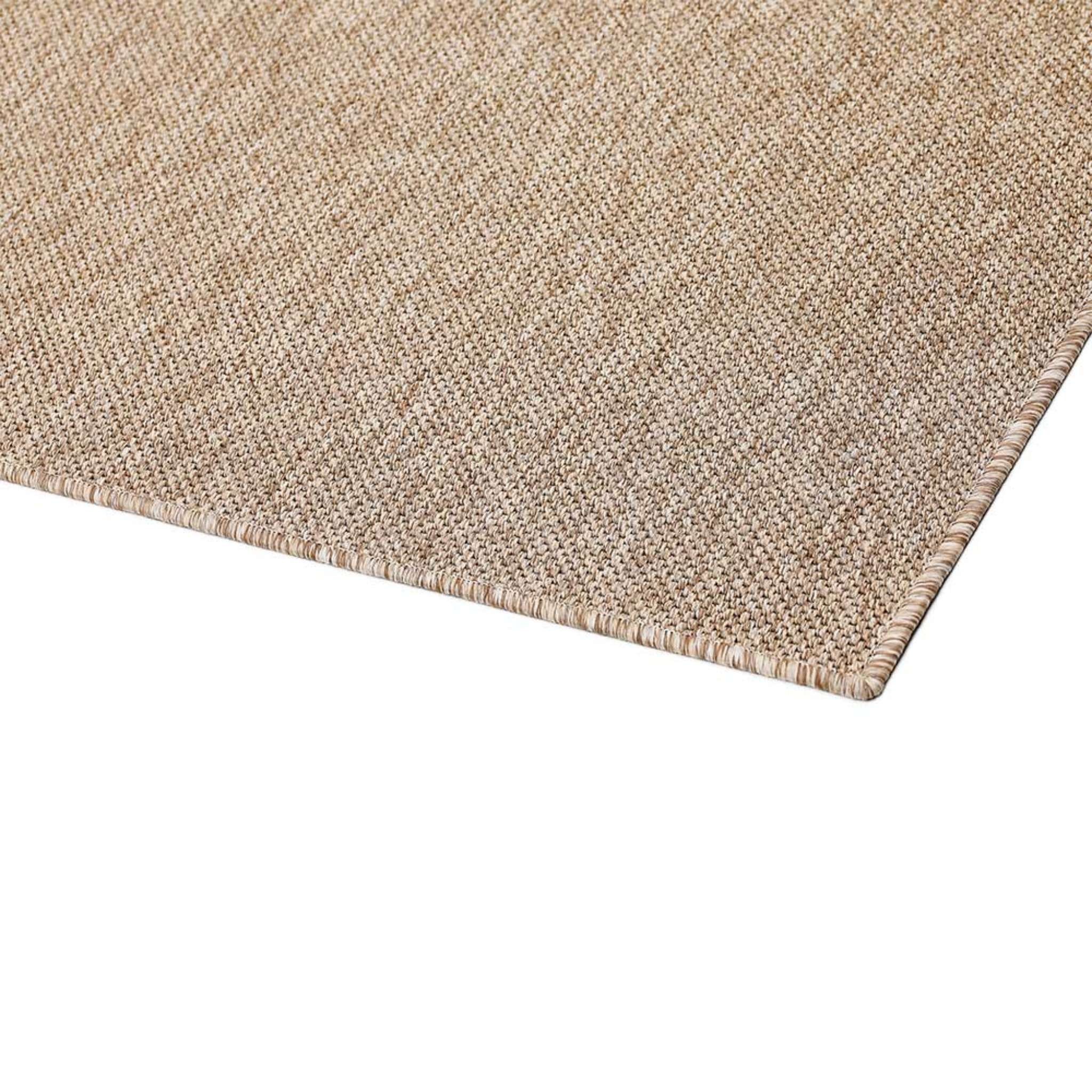 Narma VAGABOND sileäksi kudottu matto, omalla mitalla - beige