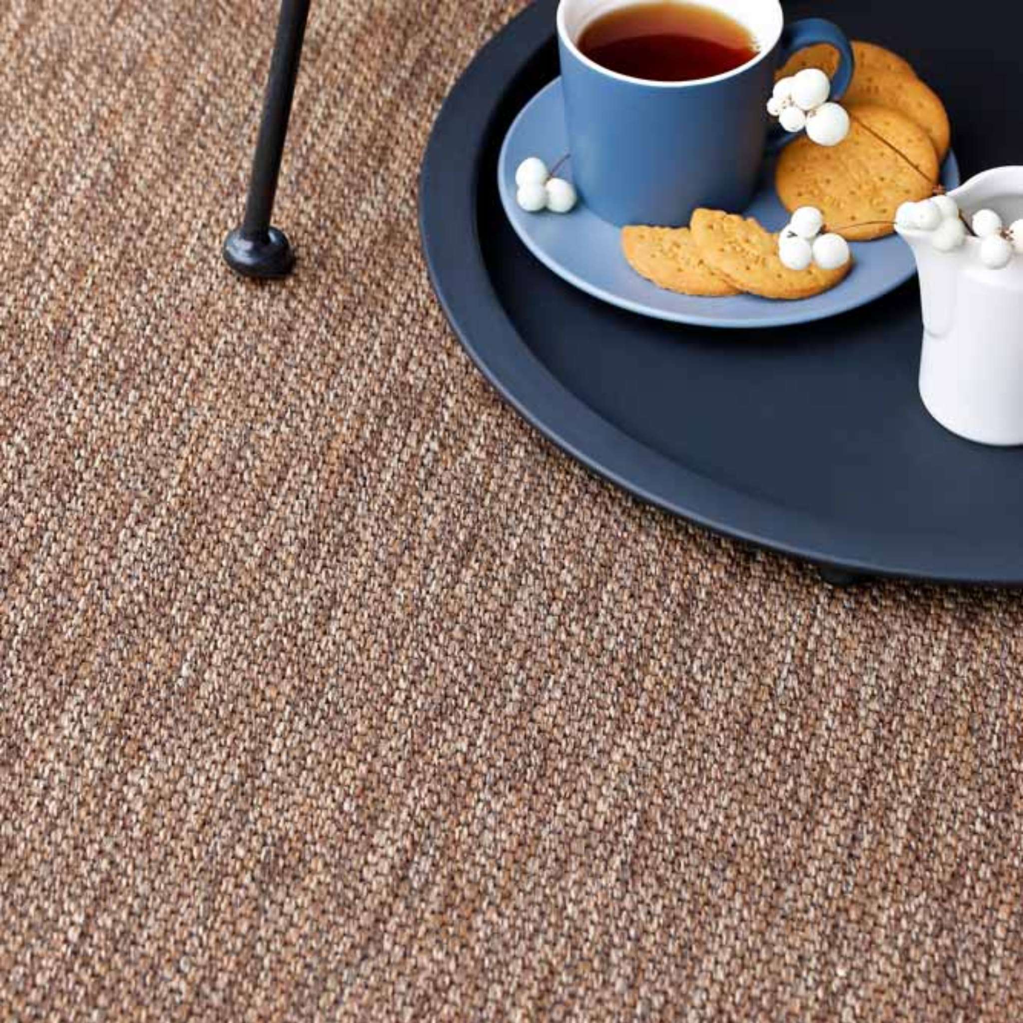 Narma VAGABOND Flatweave rug, Custom Size - caramel