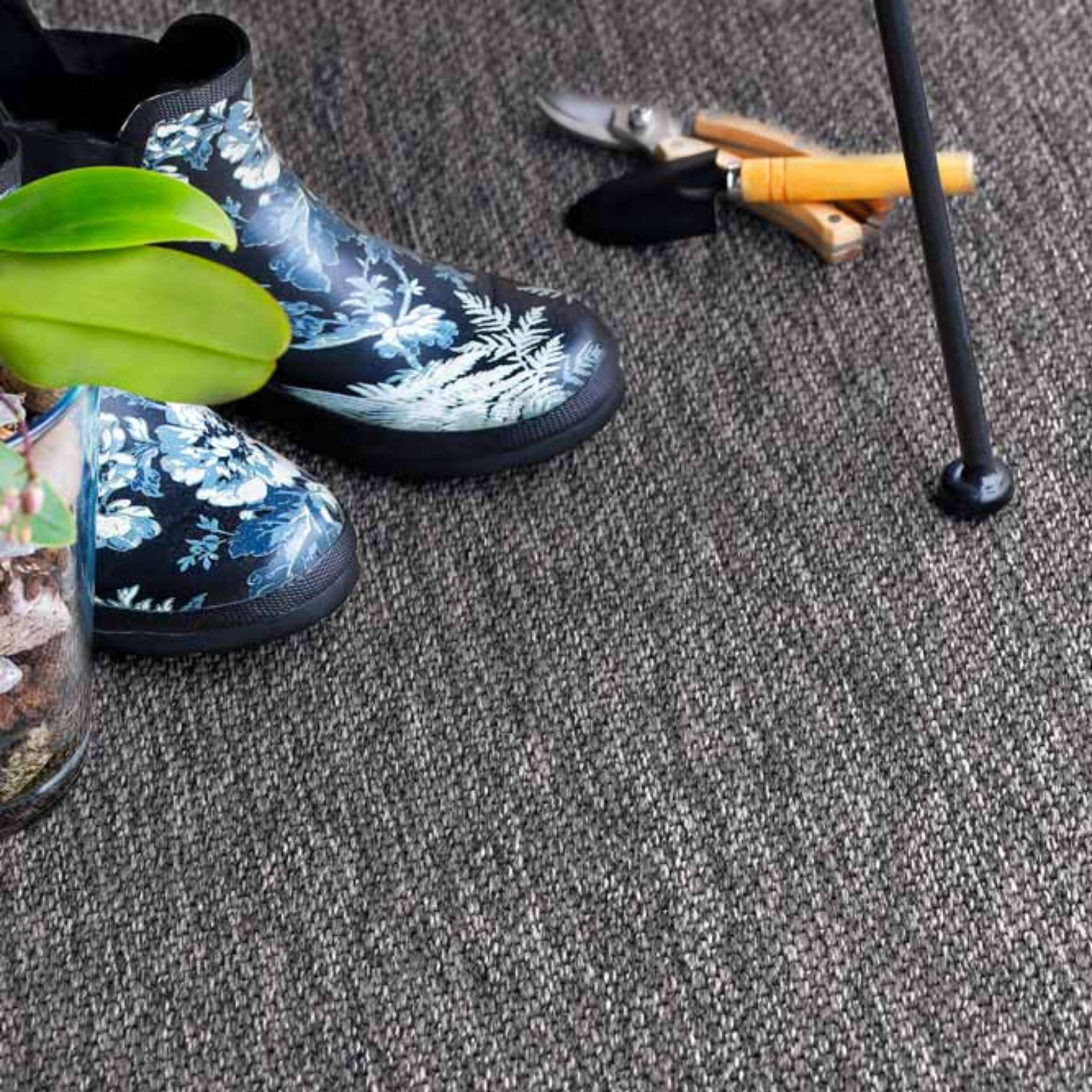 Narma VAGABOND Flatweave rug, Custom Size - gray