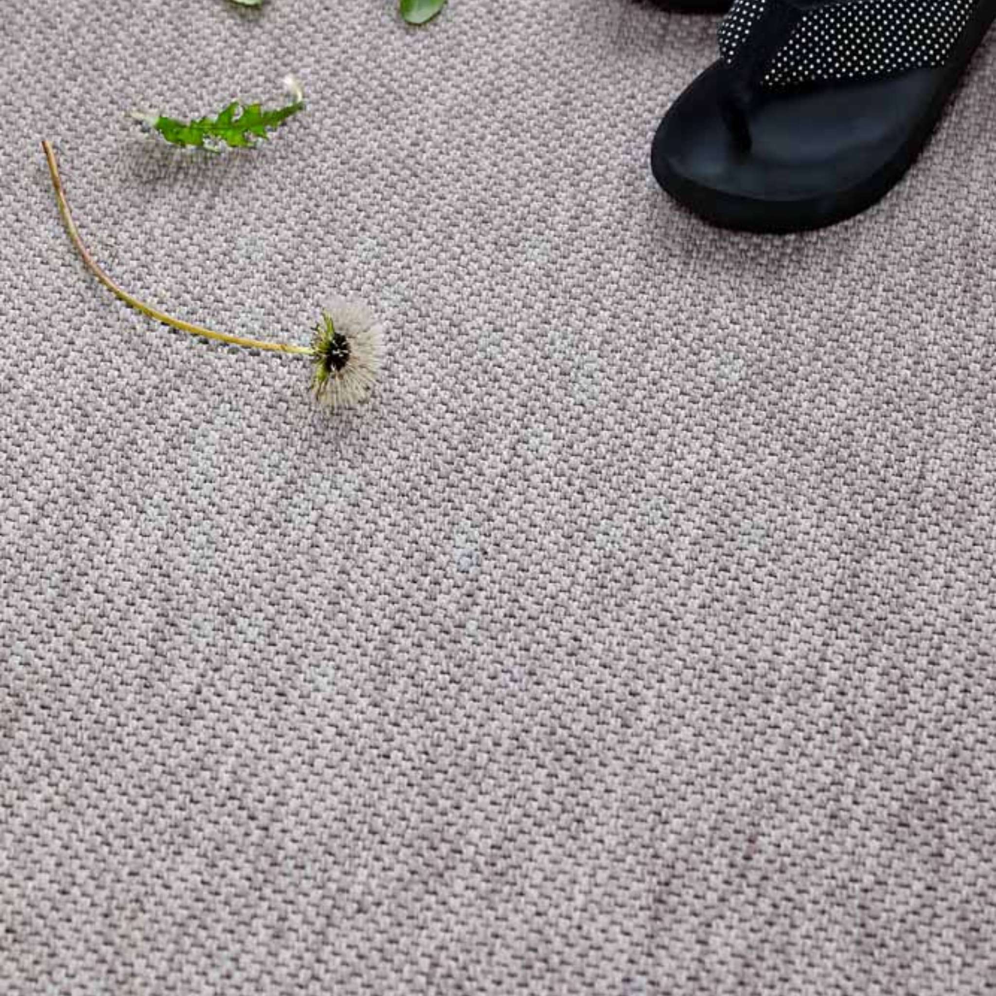 Narma VAGABOND Flatweave rug, Custom Size - silver