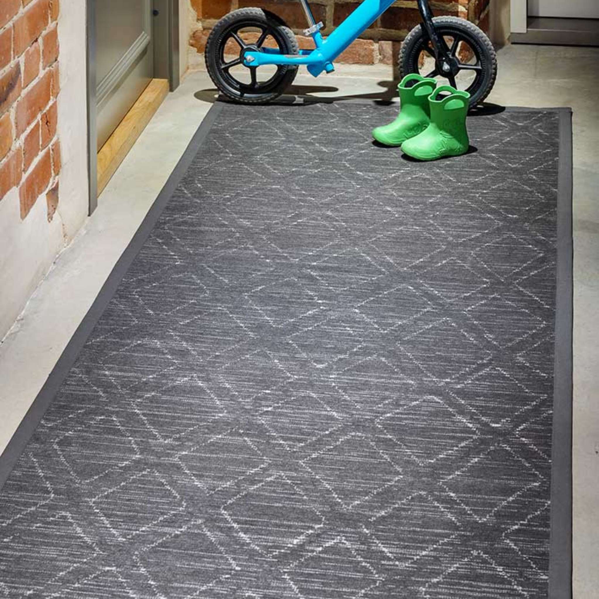 Narma VOOSE double-sided Cotton rug - Gray