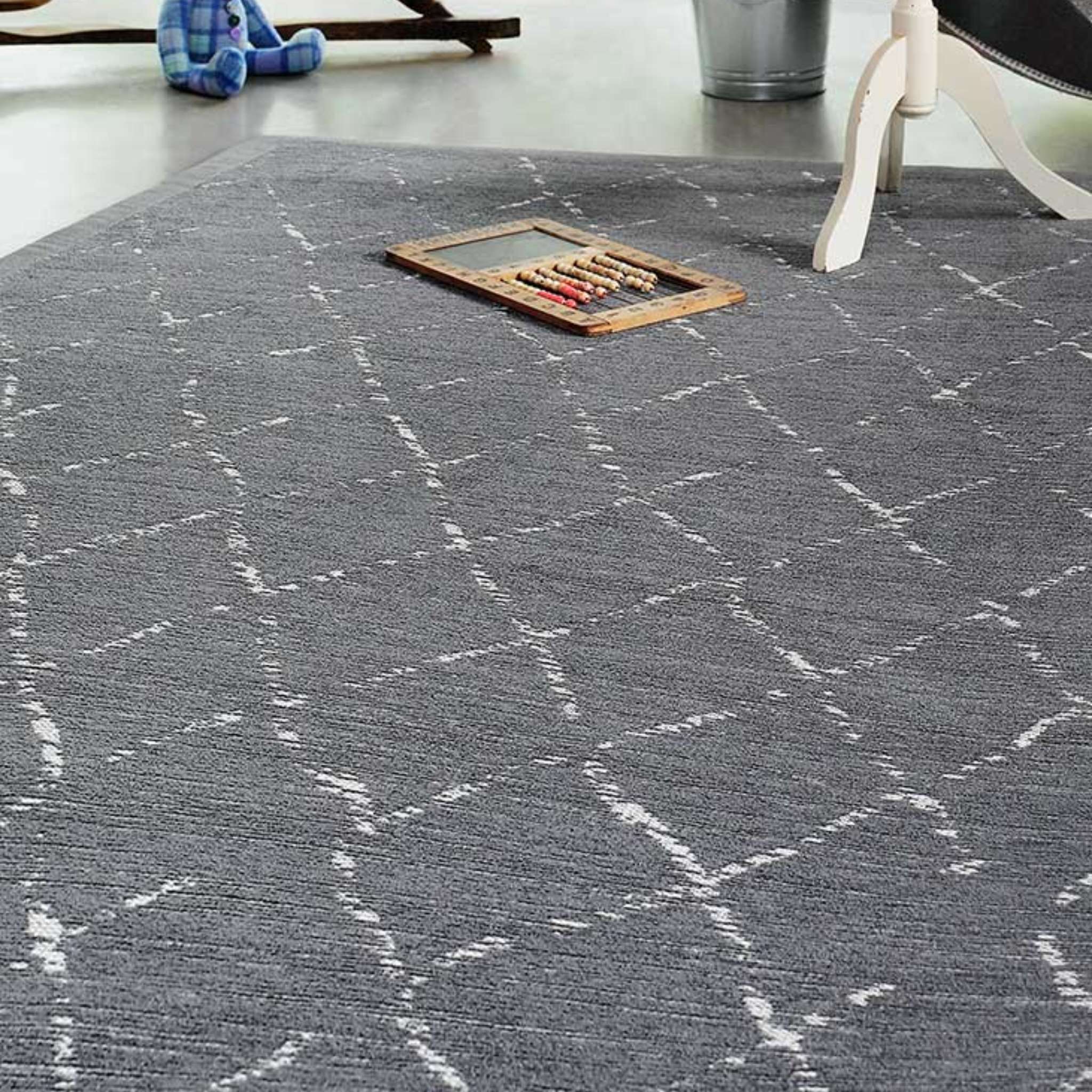 Narma VOOSE double-sided Cotton rug - Gray