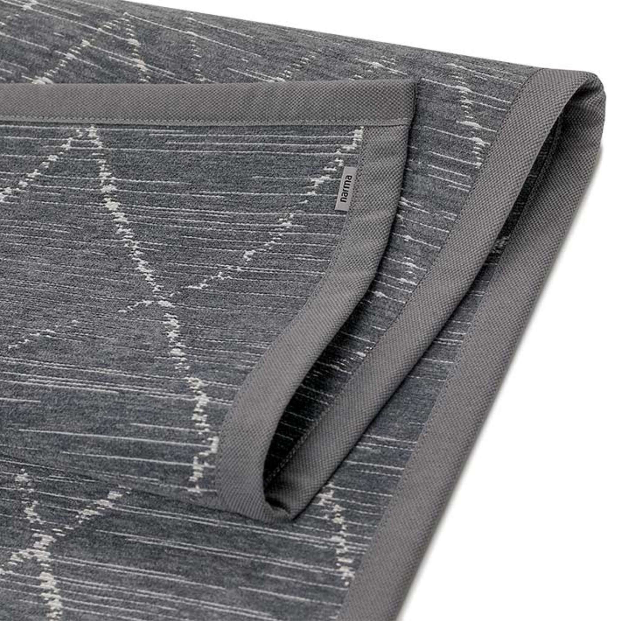 Narma VOOSE double-sided Cotton rug - Gray