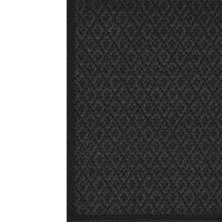 Narma BELLO Sileäksi kudottu matto, omalla mitalla - musta.