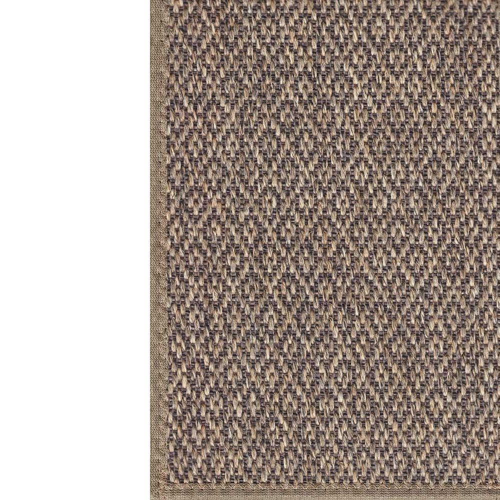 Narma BELLO sileäksi kudottu matto - ruskea.