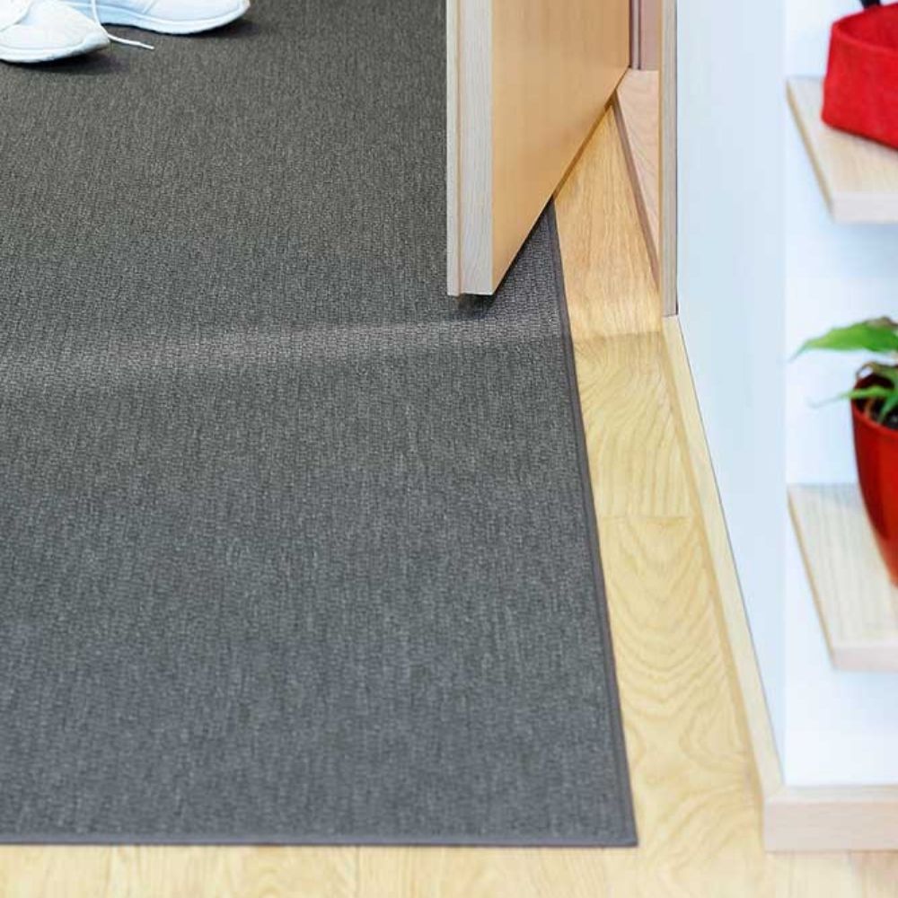 Narma BONO Flatweave rug, Custom Size - dark gray