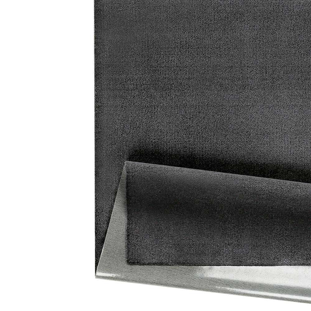 Narma EDEN low pile Rug, Custom Size - dark gray