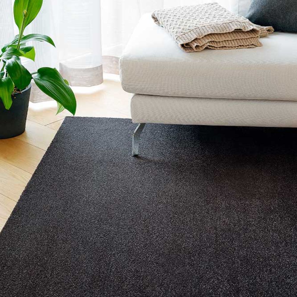 Narma EDEN low pile Rug - dark gray