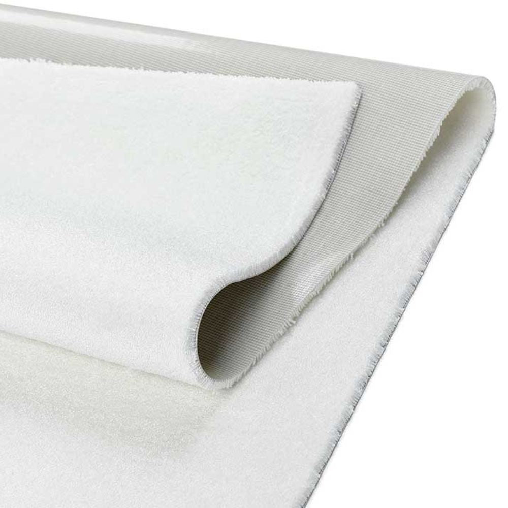 Narma EDEN low pile Rug, Custom Size - white