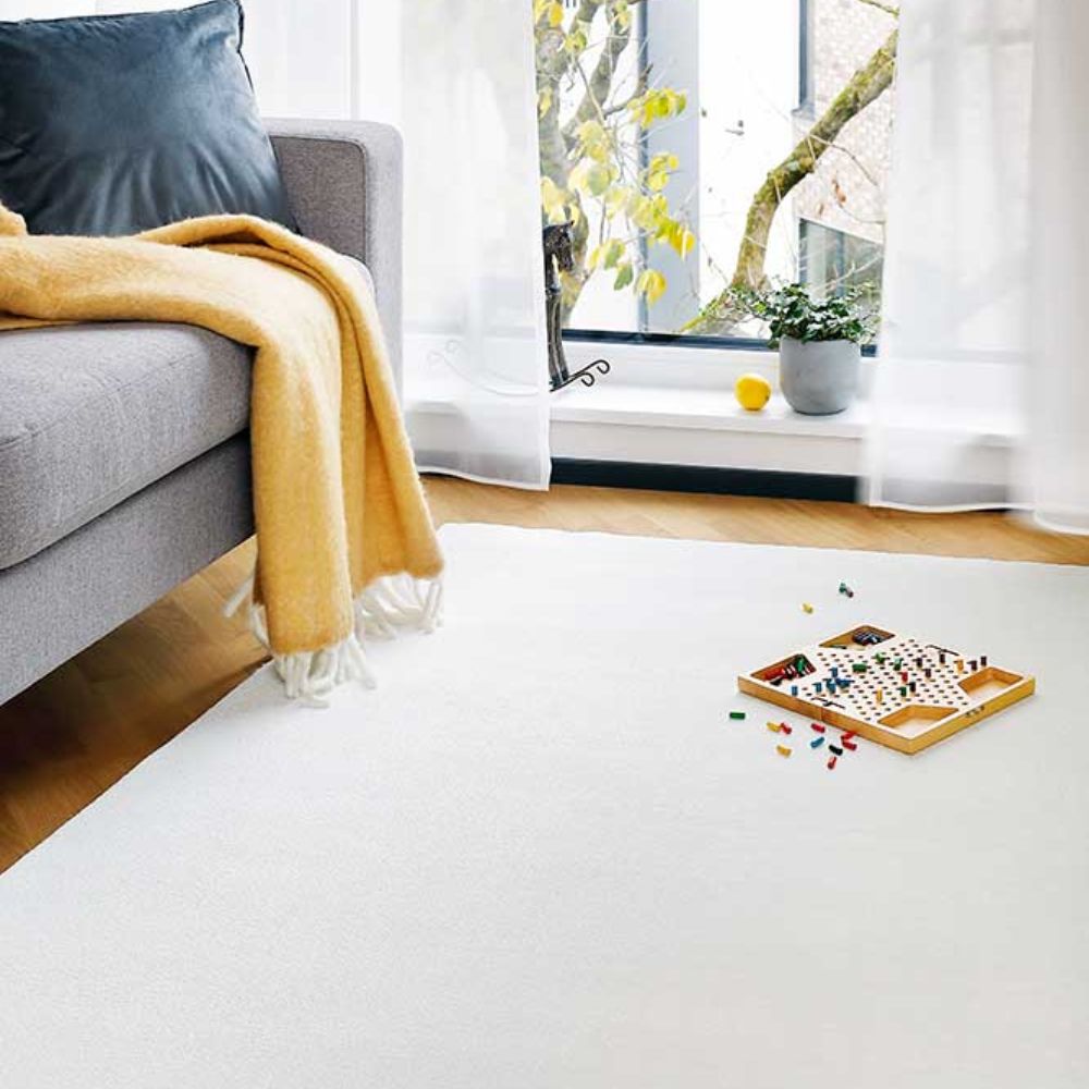 Narma EDEN low pile Rug - white