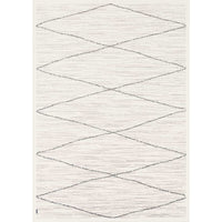 Narma KAURI double-sided Cotton rug - white