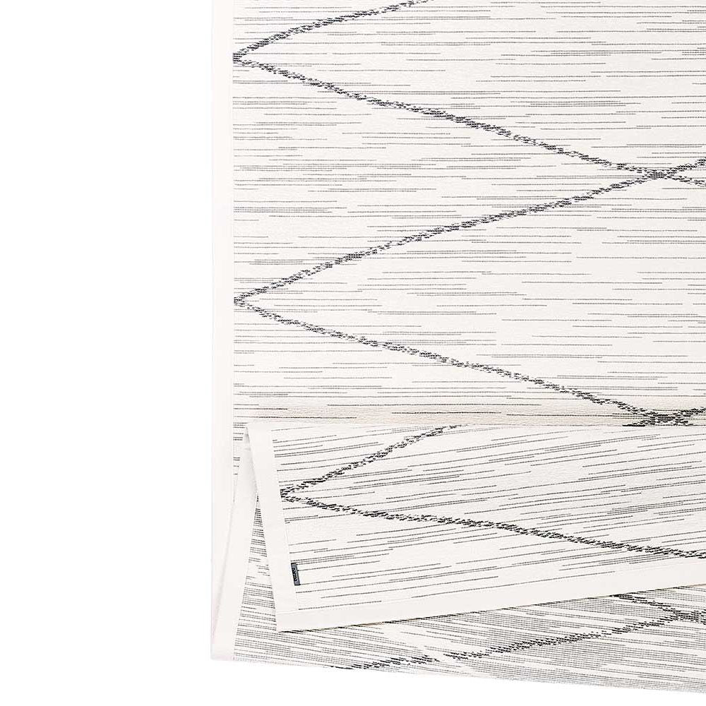 Narma KAURI double-sided Cotton rug - white