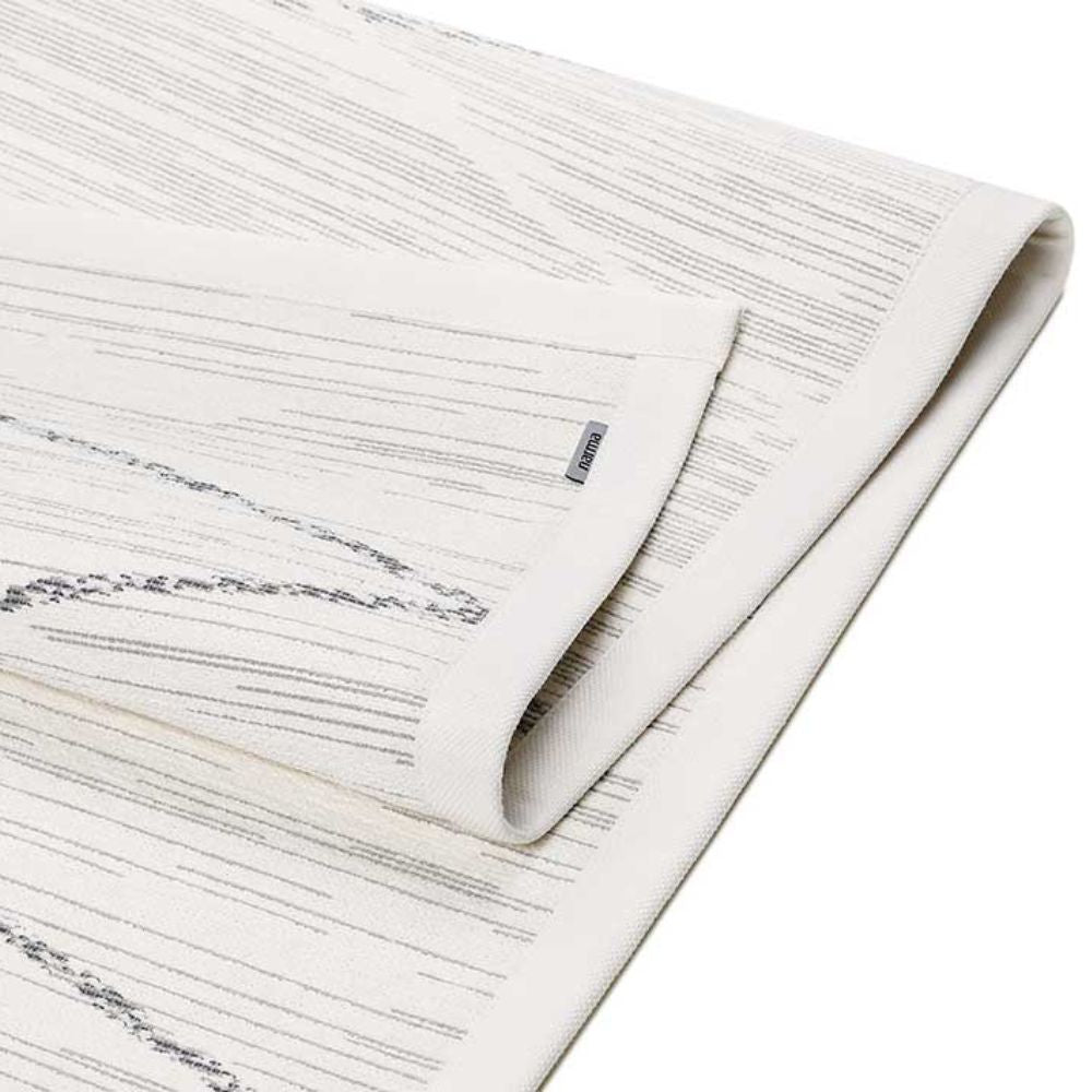 Narma KAURI double-sided Cotton rug - white