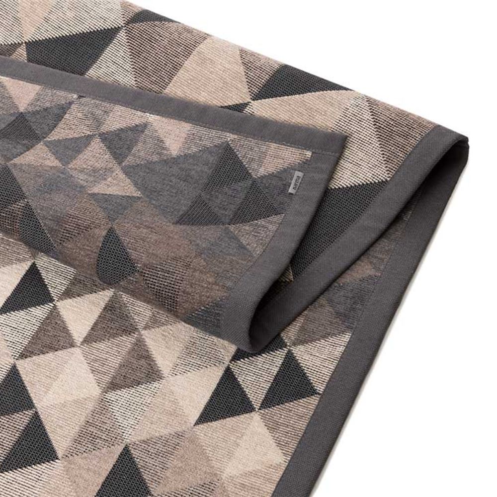 Narma KIVA double-sided Cotton rug - gray