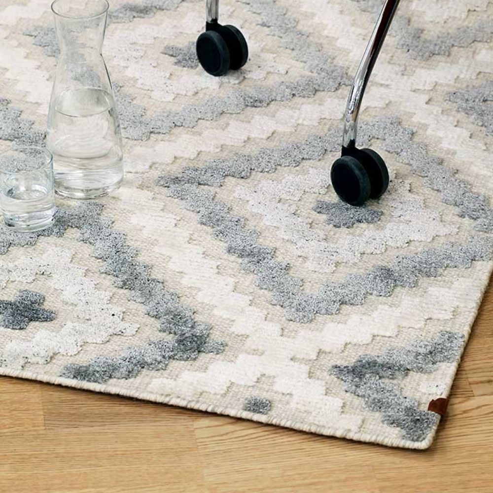 Narma MADONA Wool rug - white/gray