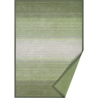 Narma MOKA double-sided Cotton rug - green