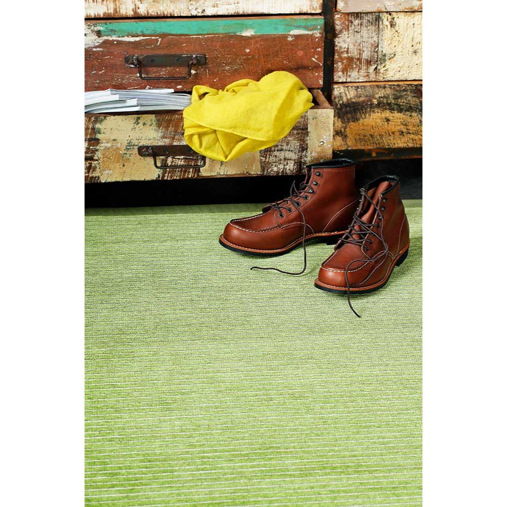 Narma MOKA double-sided Cotton rug - green