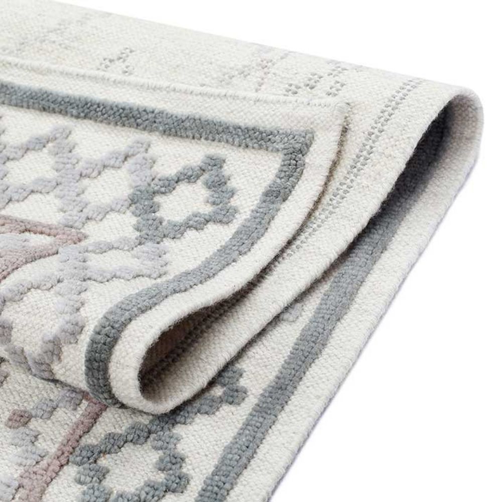 Narma PALANGA villamatto - harmaa/beige