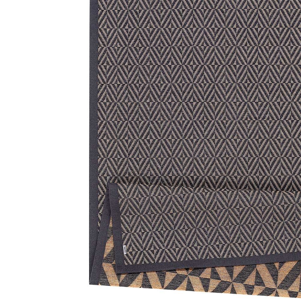 Narma PÜHA double-sided Cotton rug - dark gray