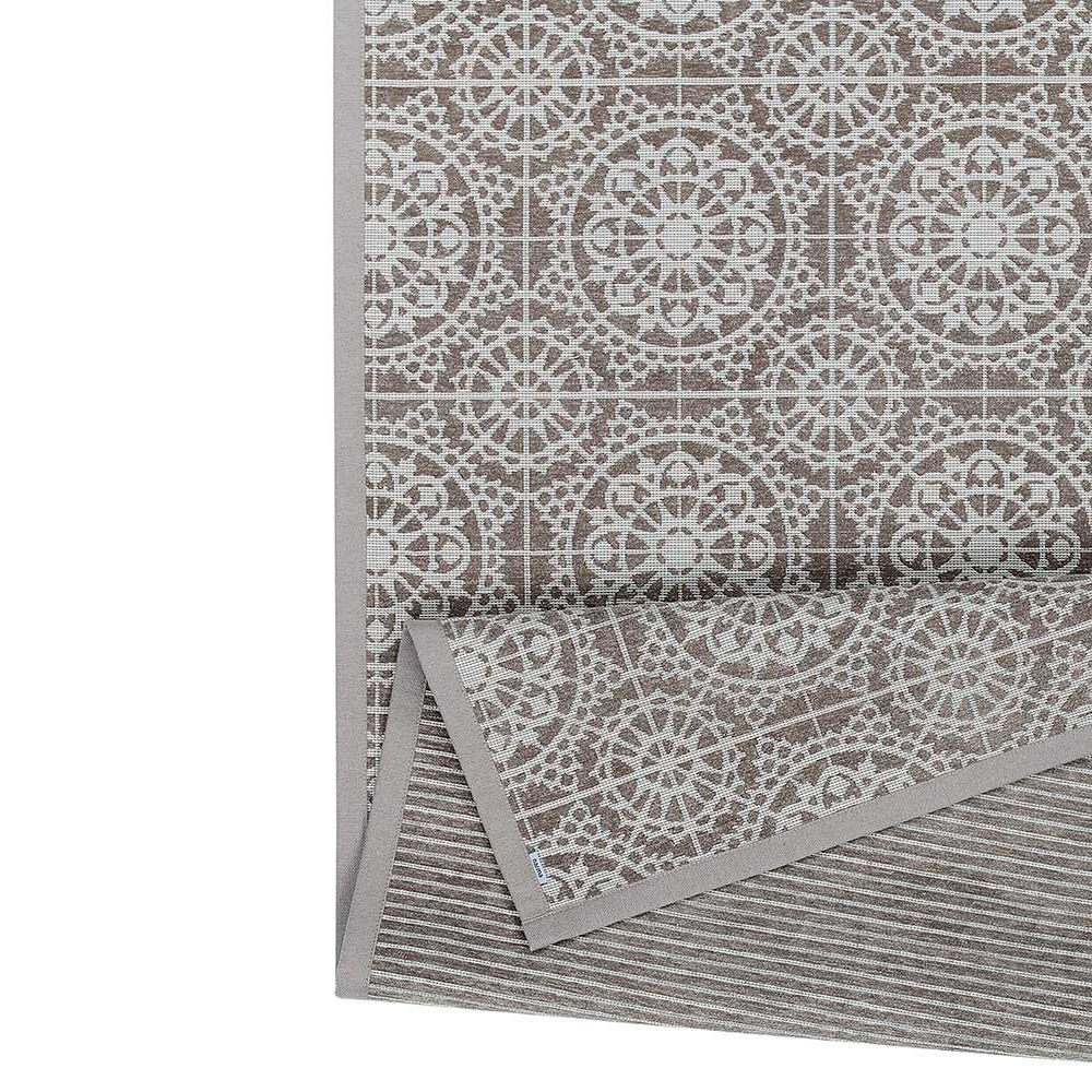 Narma RAADI double-sided Cotton rug - linen