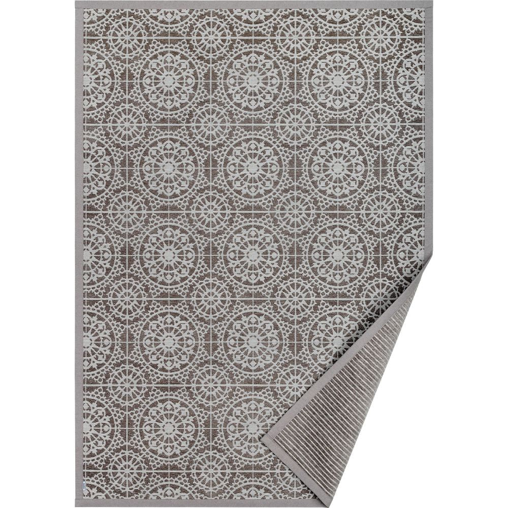 Narma RAADI double-sided Cotton rug - linen