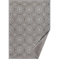 Narma RAADI double-sided Cotton rug - linen
