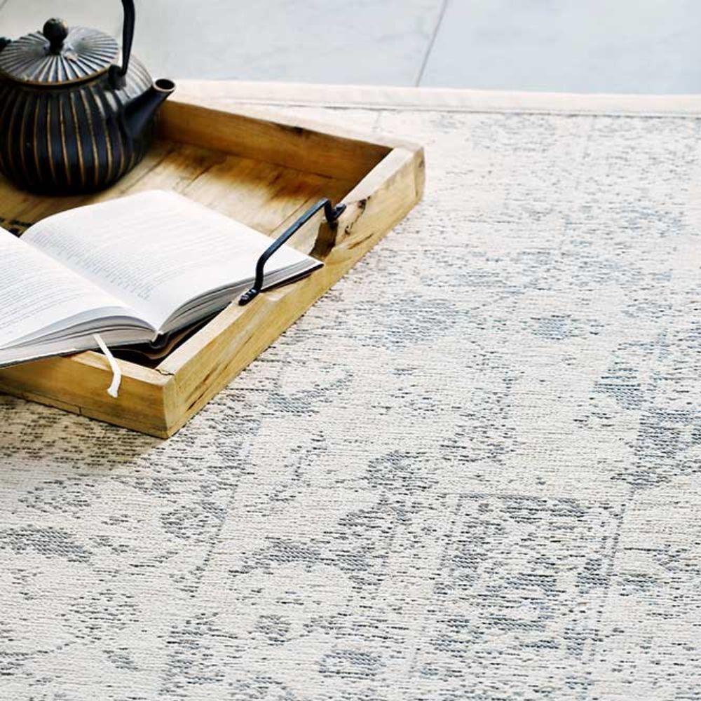 Narma SAGADI double-sided Cotton rug - natural white