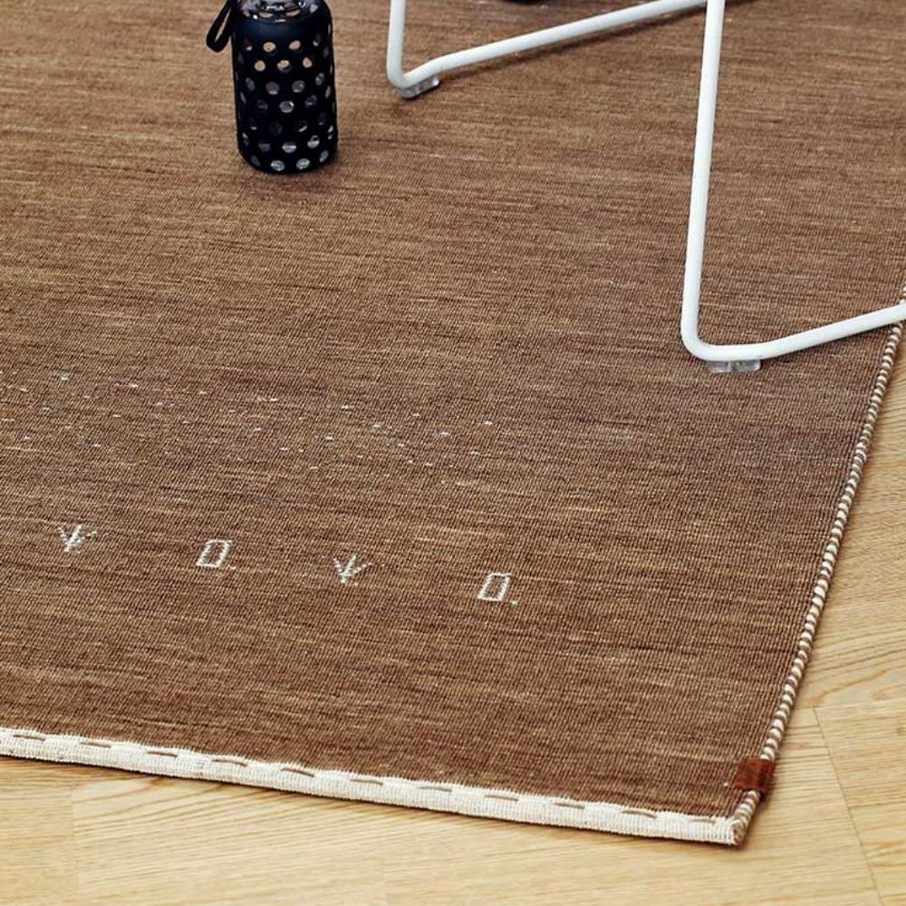 Narma TORNIO Wool rug - brown