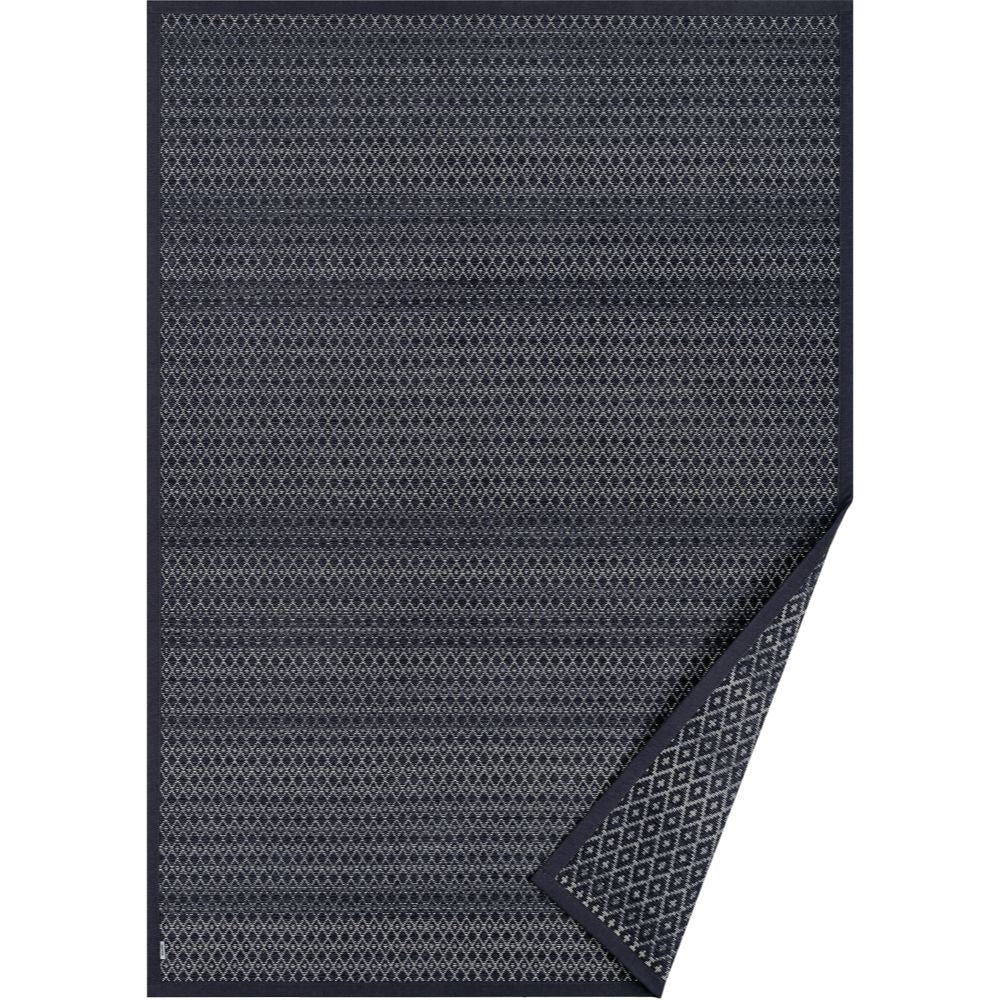 Narma TSIRGU double-sided Cotton rug - dark gray