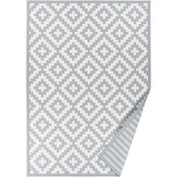 Narma VIKI double-sided Cotton rug - silver