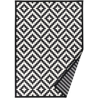 Narma VIKI double-sided Cotton rug - black
