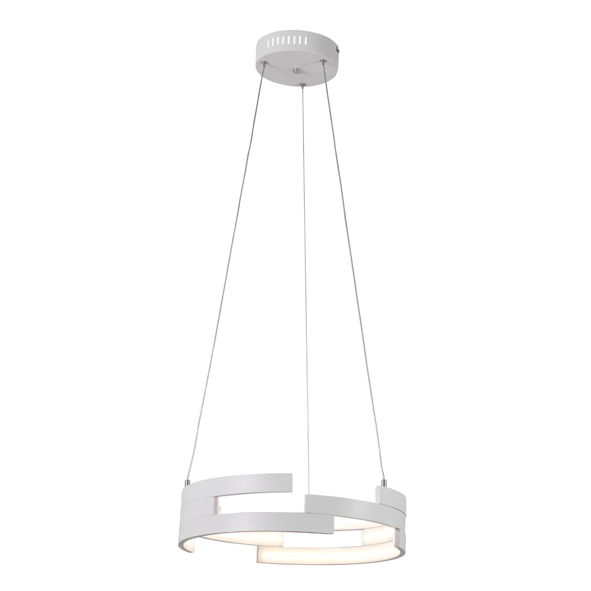 Natalia N327201-01 - Pendant lamp - White metal