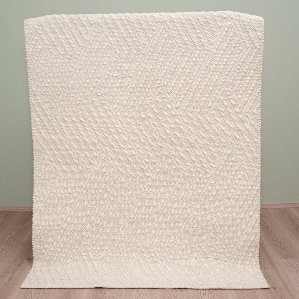 Nietos Wool rug - natural white
