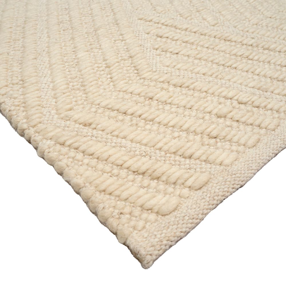 Nietos Wool rug - natural white