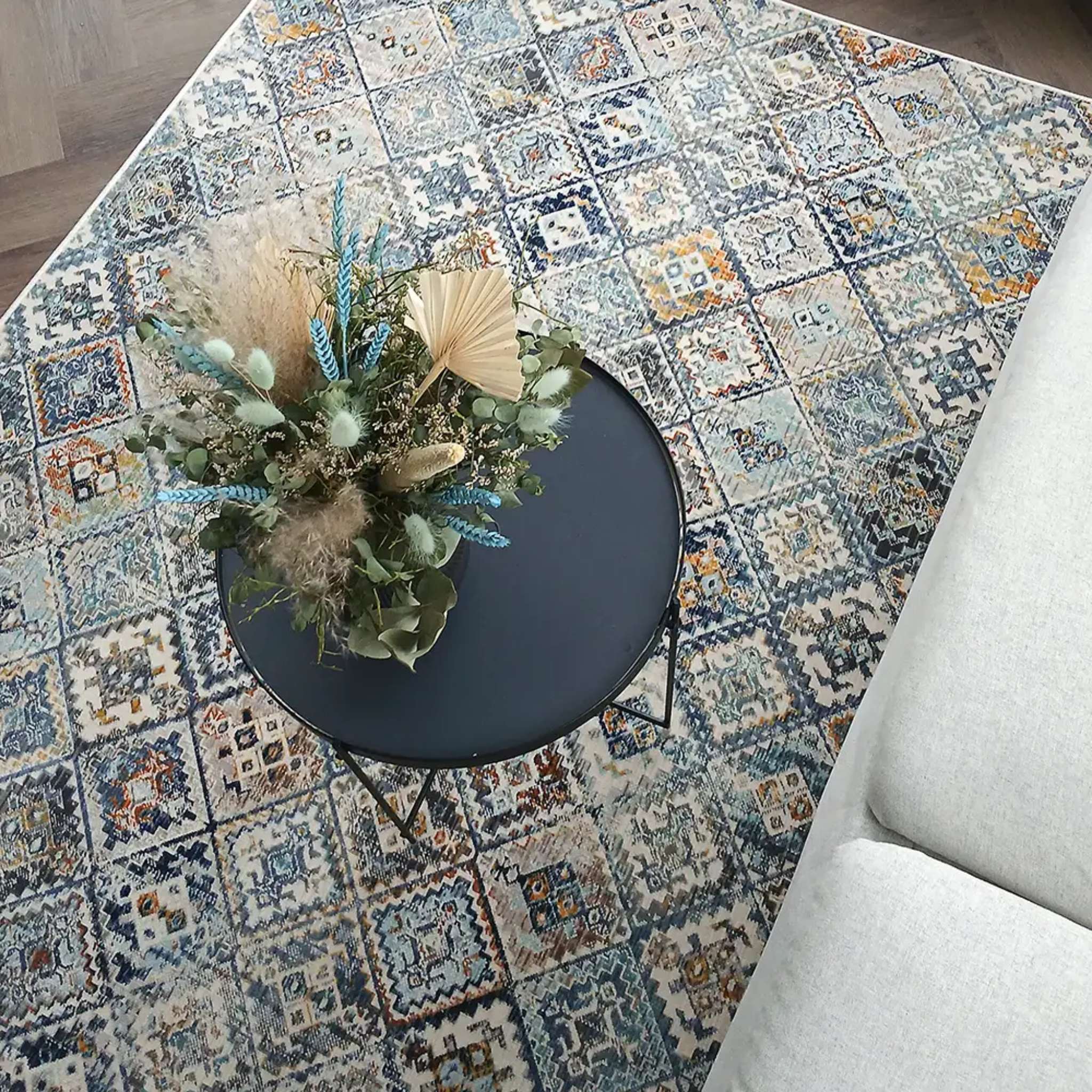 Nimar Oriental Rug - blue