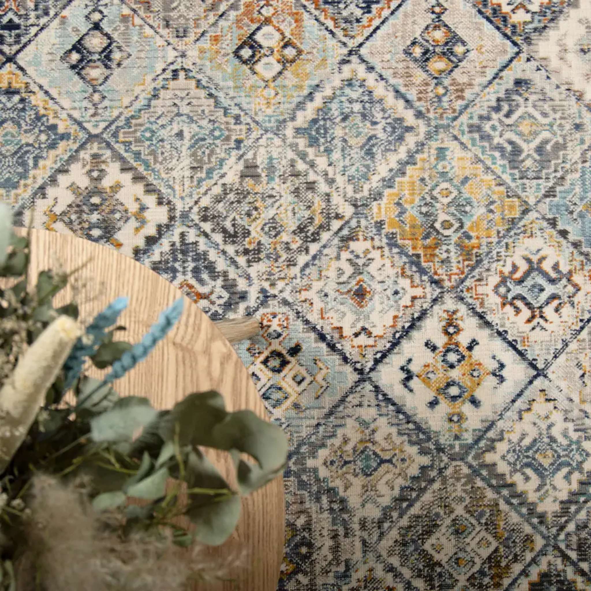 Nimar Oriental Rug - blue