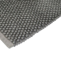 Olivia bathroom rug - dark gray