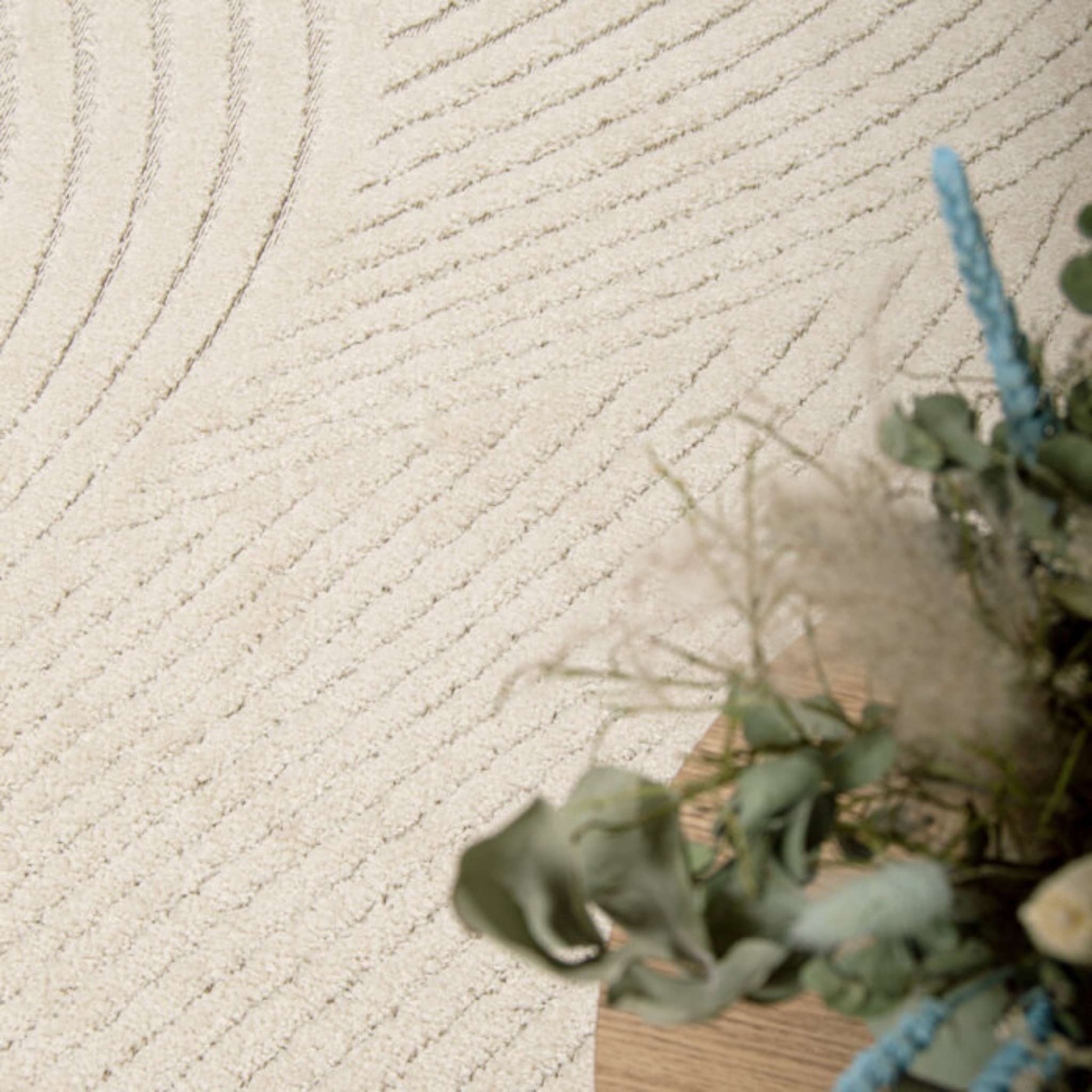 Onda Pile rug - natural white