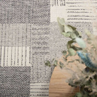 Oslo Flatweave rug Roll - gray