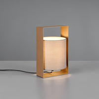 TRIO Pail table lamp - coffee brown