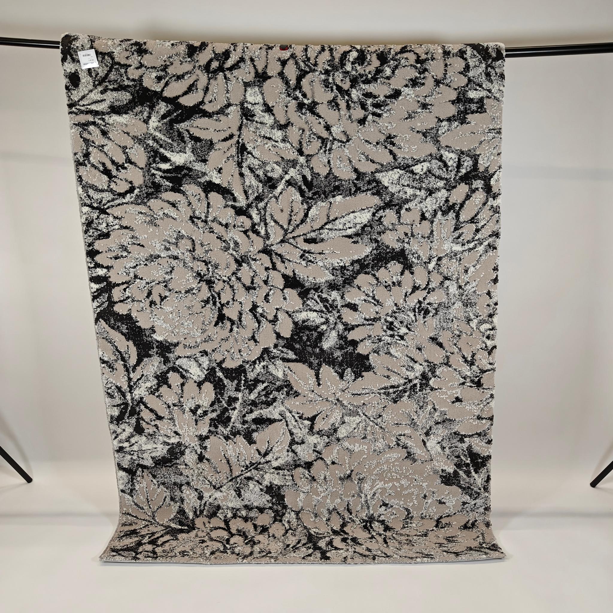 Peony low pile Rug - beige/gray