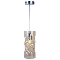 Pia 333301-02 - Ceiling lamp - Chrome - Amber
