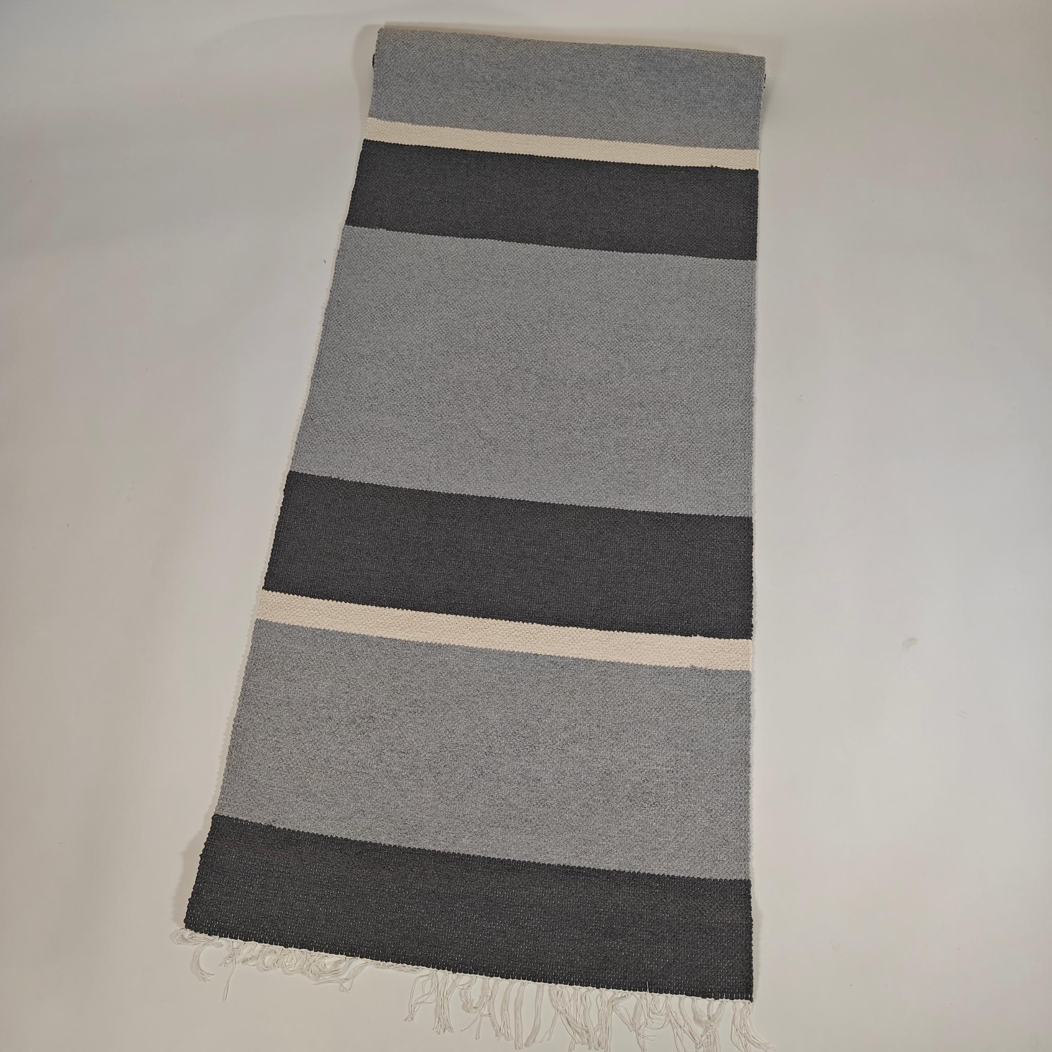 Pihatie Cotton rug Custom Size - gray