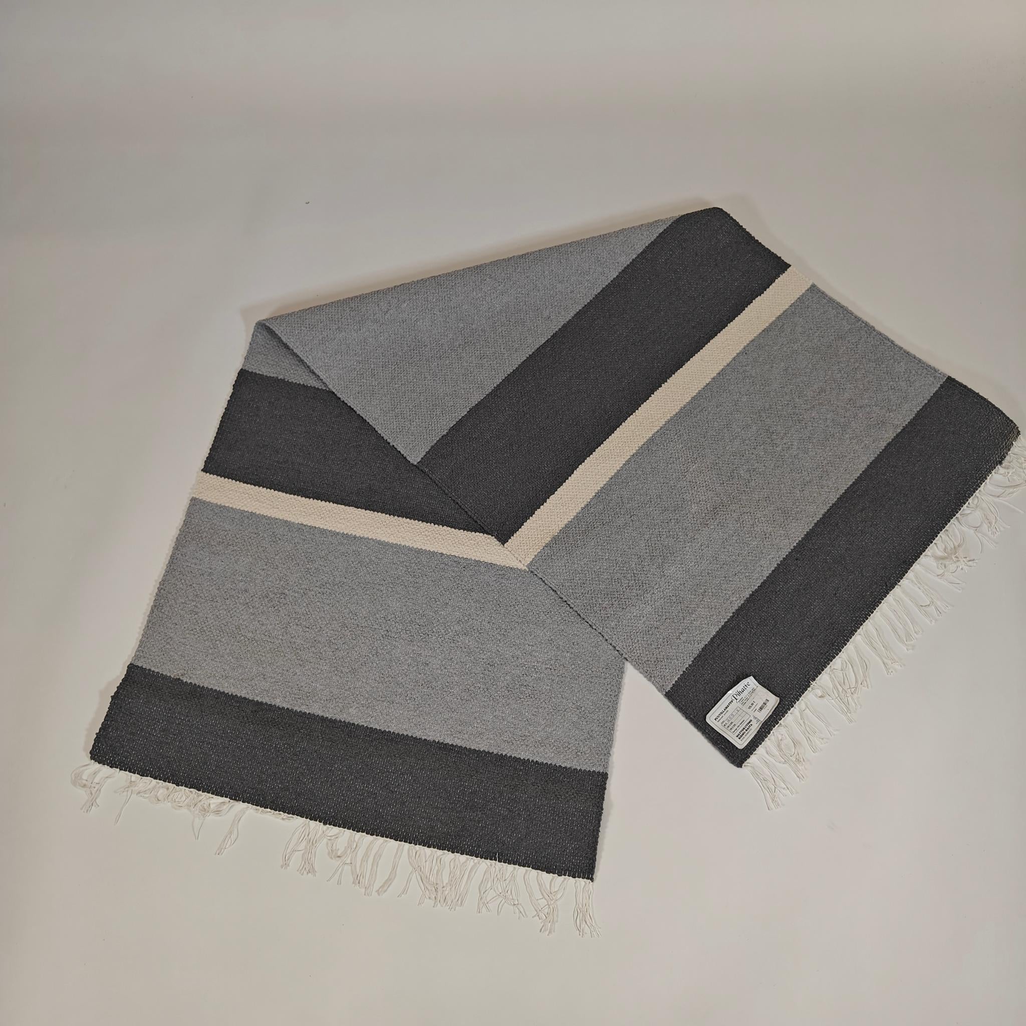 Pihatie domestic Cotton rug - gray