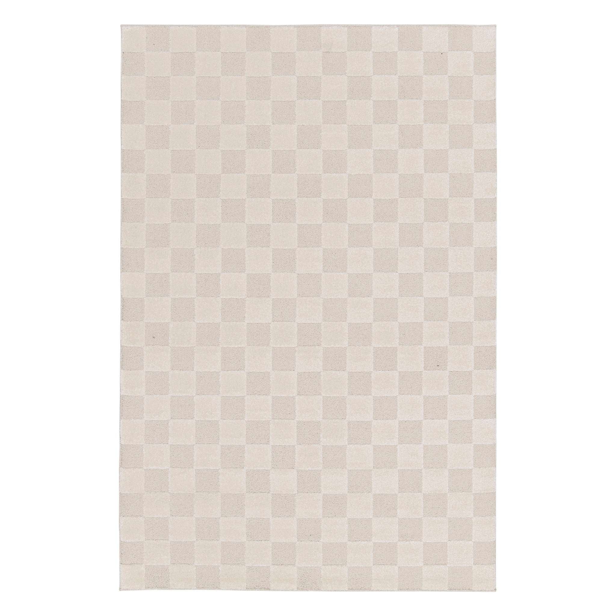 Pisa Pile rug - natural white