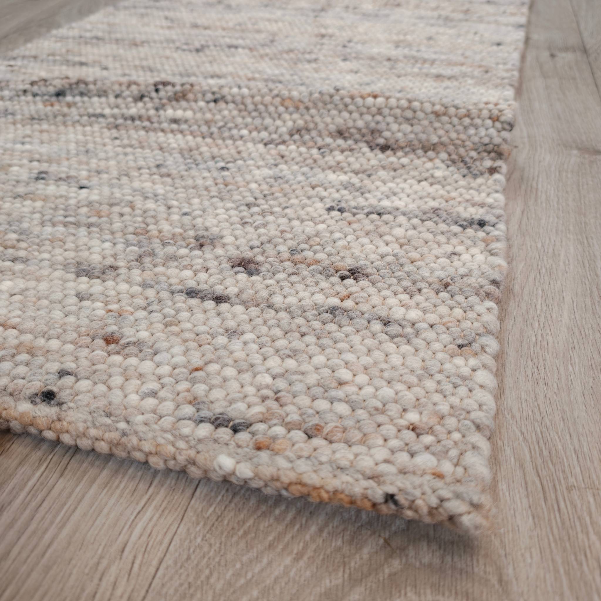Playa Base 501 Wool rug - Beige - Gray