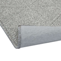 Polar rubber backed rug Roll - Light Gray