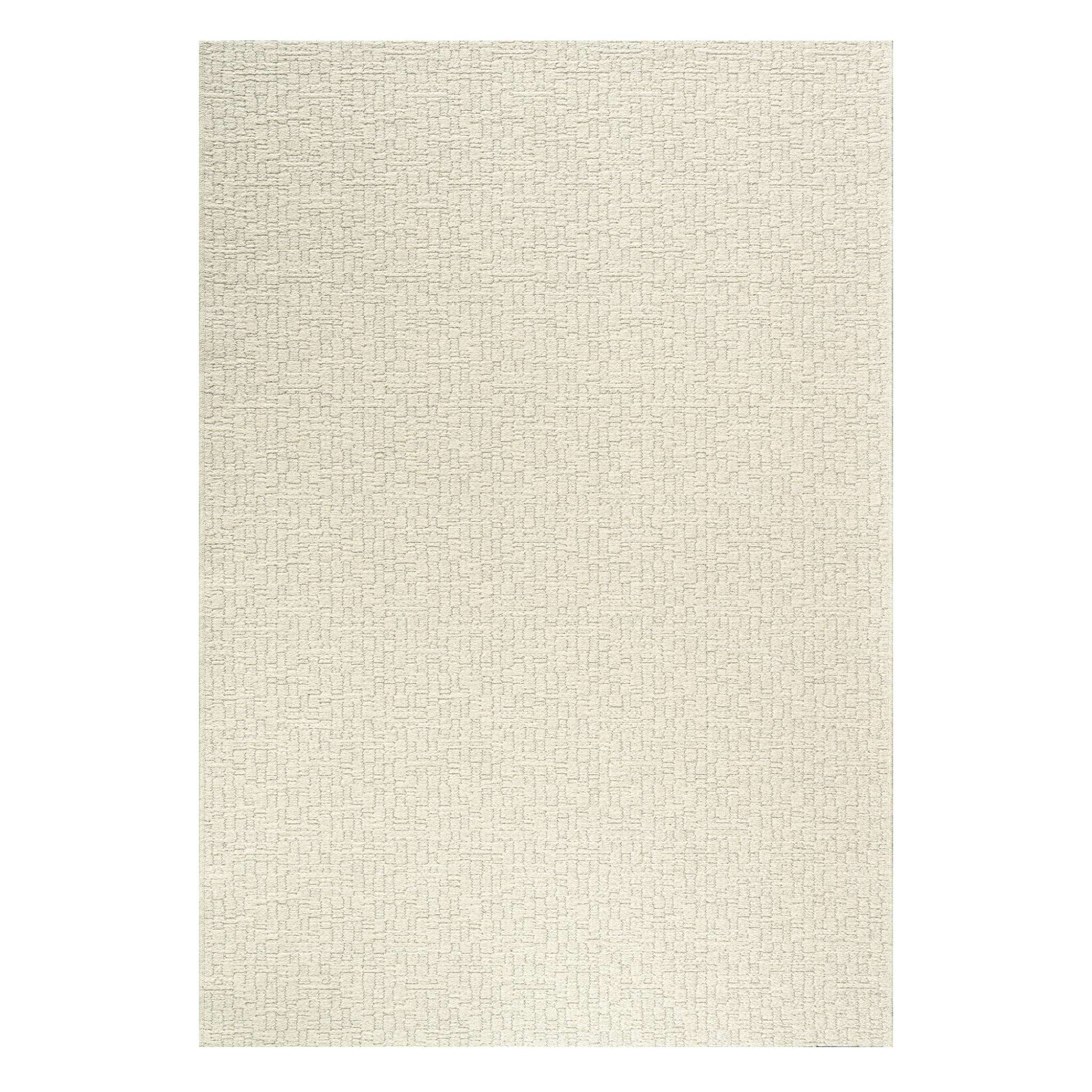 Polaris Wool rug - white